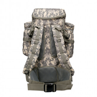 Рюкзак-трансформер тактический Krok Hunt 70 L с чехлом для ружья Cami grey-4